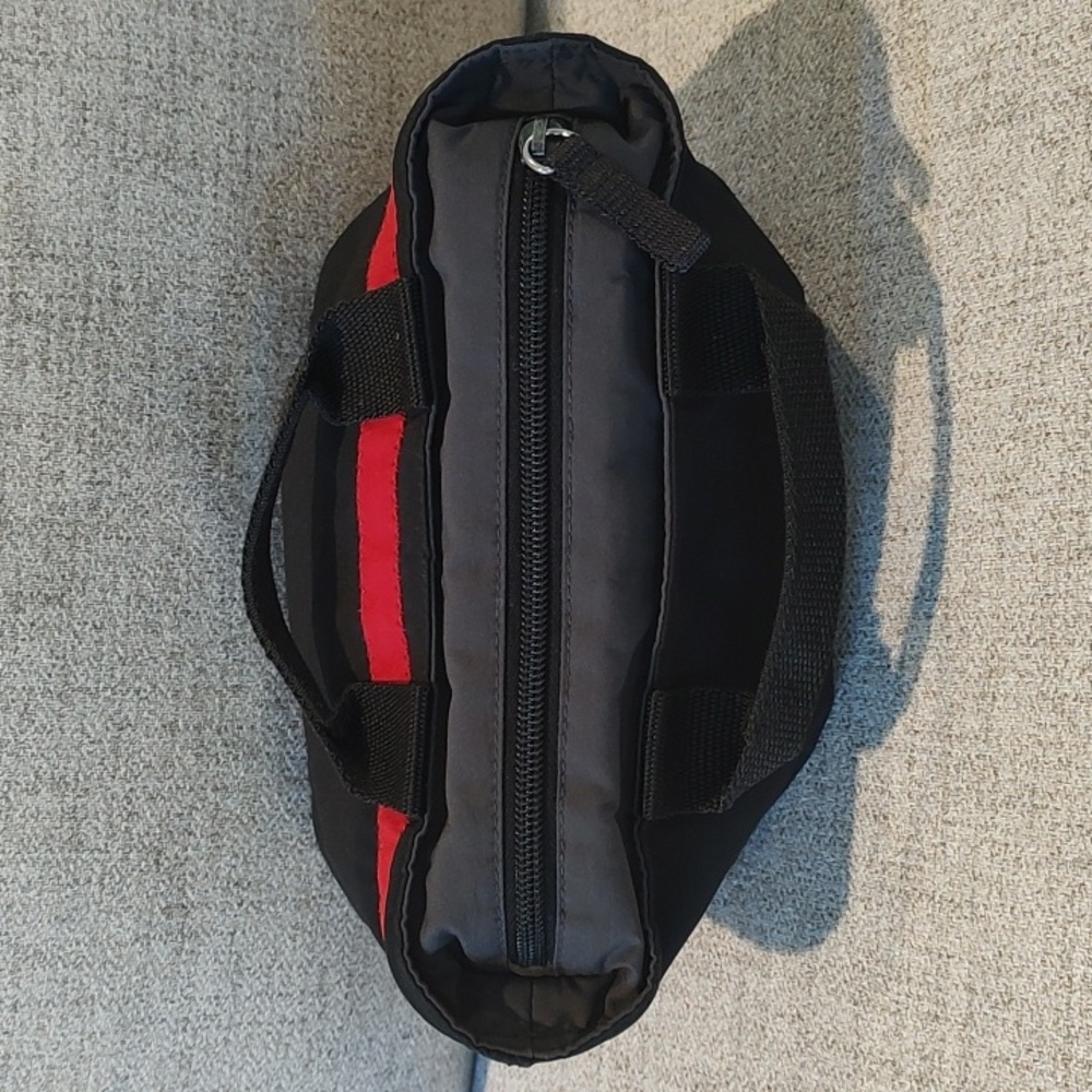 Prada Sport Mini Nylon Handbad•Used•Black/Grey/Red•Gently Used - Picture 6 of 10